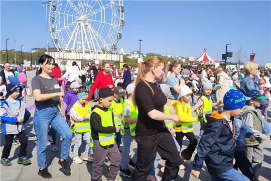 Репетиция "Парада дошколят и юнармейцев"