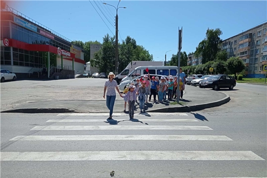 Целевая прогулка к пешеходному переходу