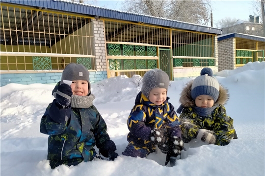 Безопасные игры со снегом.