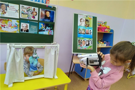Дошколята детского сада создают медиапродукт