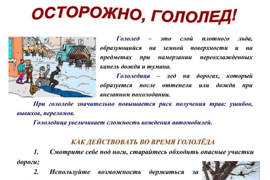 Осторожно, гололёд!