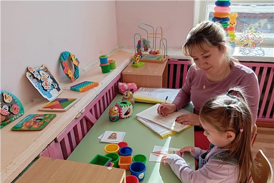 Диагностика  познавательного развития детей младшей группы "Солнышко" с педагогом-психологом.