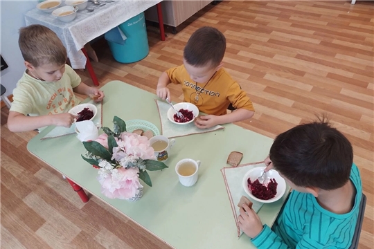 Свекла- продукт питания занявший законное место в меню детского сада