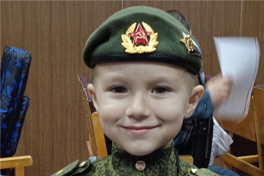 Самый юный участник смотра-конкурса художественного творчества пожарных и спасателей Главного управления МЧС России, посвященного "Году семьи" в 2024 году.