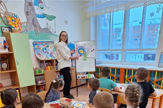 Рисование "Снегирь в зимнем лесу"
