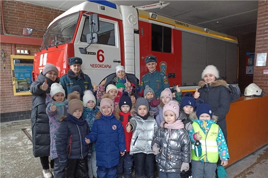 Экскурсия в пожарную часть
