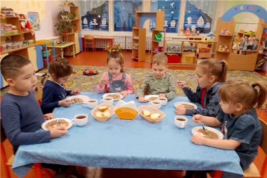 Утро начинается с завтрака