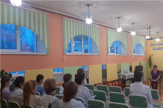 Лекция о профилактике гриппа и ОРВИ для работников Дома ребенка