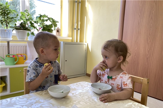 Яблоки в рационе дошкольника