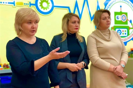 Делегация руководителей дошкольных учреждений города Шумерля