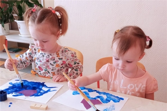Малыши познают мир искусства