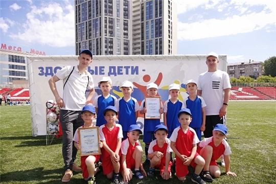 Торжественное награждение команд