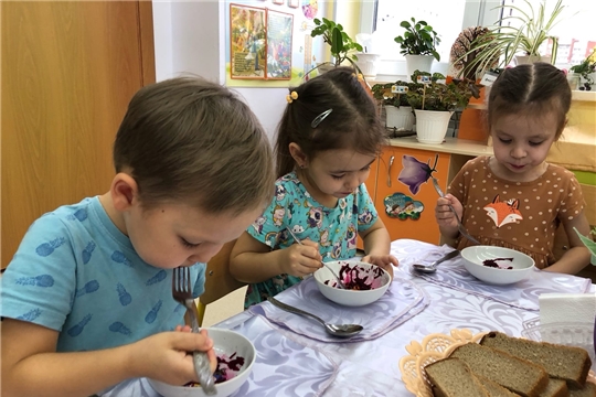 Овощи в детском меню