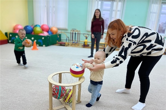 Занятия с применением подвижных игр в Консультационном центре