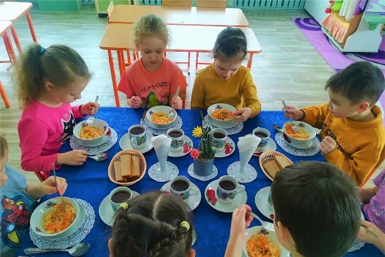 Столовый этикет для дошколят
