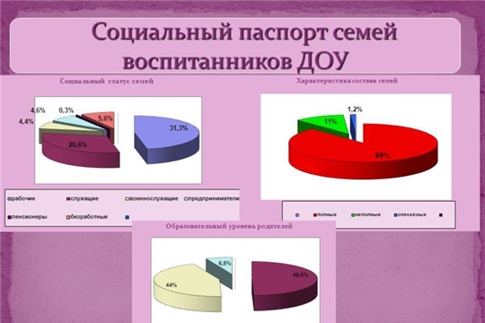 Социальный паспорт детского сада