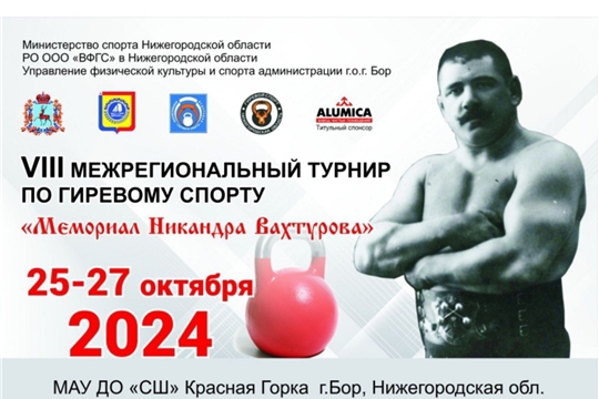 Межрегиональный турнир по гиревому спорту "Мемориал Никандра Вахтурова"