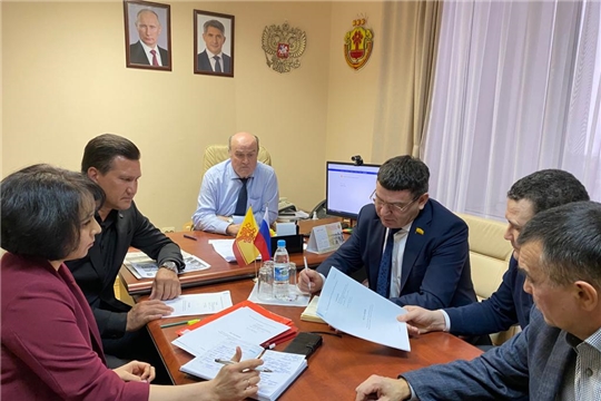 Заседание Президиума "Федерации волейбола Чувашской Республики"
