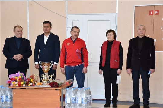 В Моргаушском районе состоялись соревнования по волейболу среди женских команд на переходящий Кубок Общественного и государственного деятеля, Почётного гражданина Моргаушского района К.Л. Валицкой