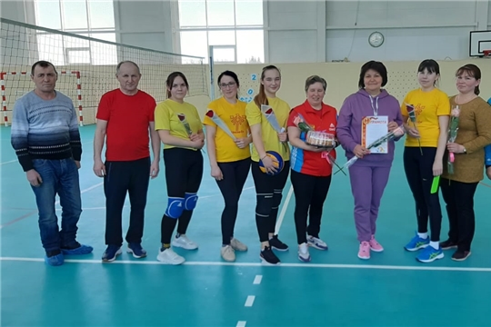 Волейболистки Староатайского сельского поселения – лучшие в Красночетайском районе