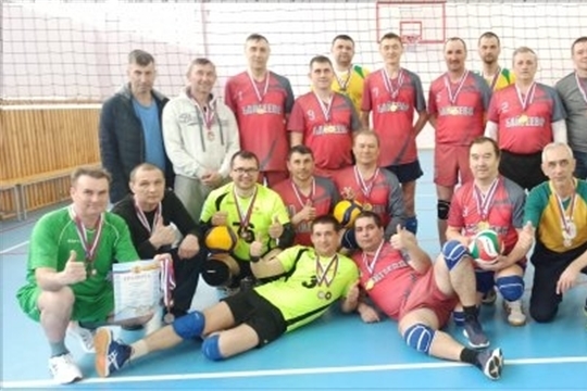 Волейбольный турнир среди ветеранов Цивильского района