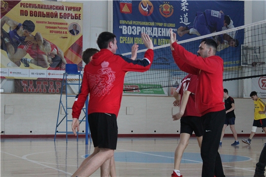 Финальные игры первенства Ядринского района по волейболу среди команд юношей в зачет Спартакиады школьников