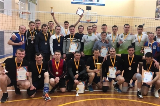 Чемпионат Моргаушского района по волейболу среди мужских команд
