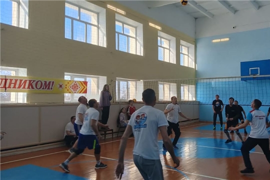 Турнир по волейболу среди мужских команд, посвящённый Дню защитника Отечества