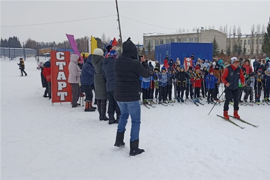 В Янтиковском районе состоялся спортивный праздник «Лыжня России – 2022»