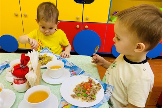 Разноцветная каша