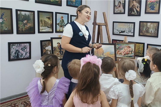 Картинная галерея в детском саду