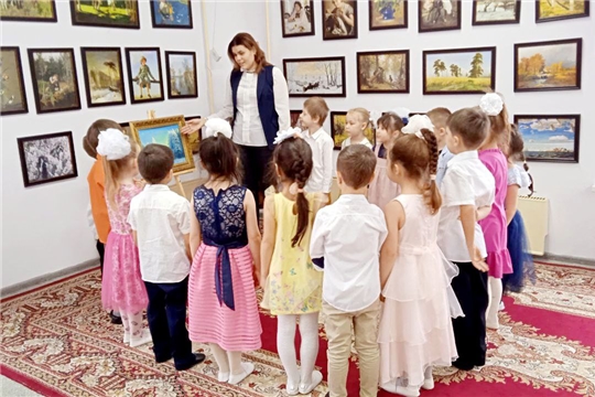 Картинная галерея в детском саду