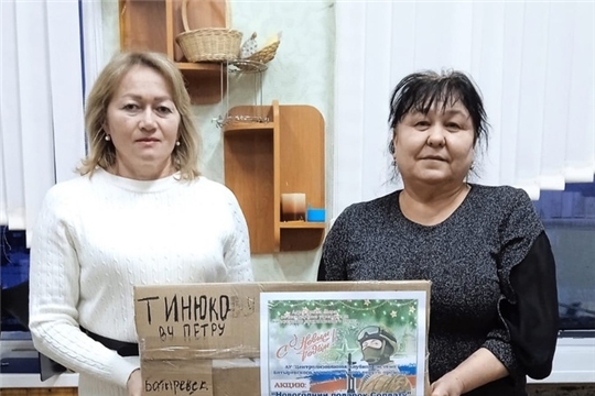 Акция "Новогодний подарок солдату"- в действии