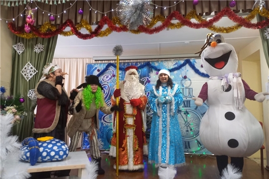 Новогоднее мероприятие для детворы