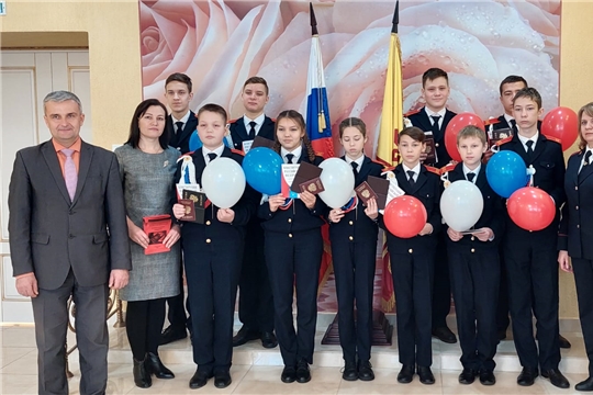 Вручение  паспортов юным жителям Комсомольского района