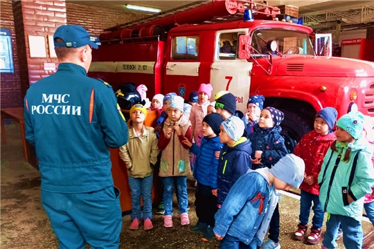 Экскурсия в пожарную часть
