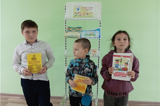В Октябрьской сельской библиотеке прошёл час права «От правил к праву»