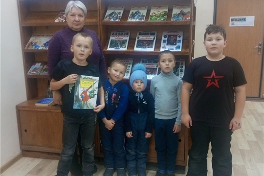 Беседа «День героев Отечества» в Приволжской городской библиотеке