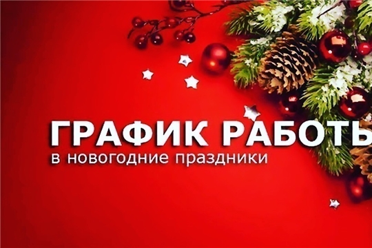 График работы в Новогодние праздничные дни
