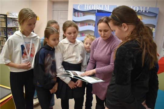 Час патриотического просвещения «Защитники земли русской» в Большесундырской библиотеке