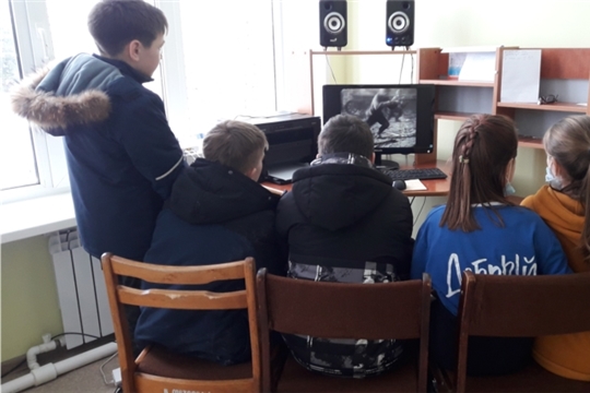 "Подвиг Сталинграда" в Акрамовской сельской библиотеке