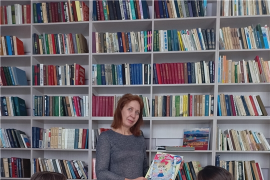 "Как правильно выбрать книгу в библиотеке?" библиотечный урок в Ярабайкасинской библиотеке