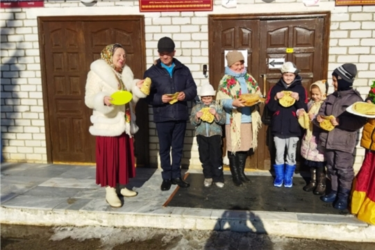 Праздник Масленицы в Сосновской сельской библиотеке
