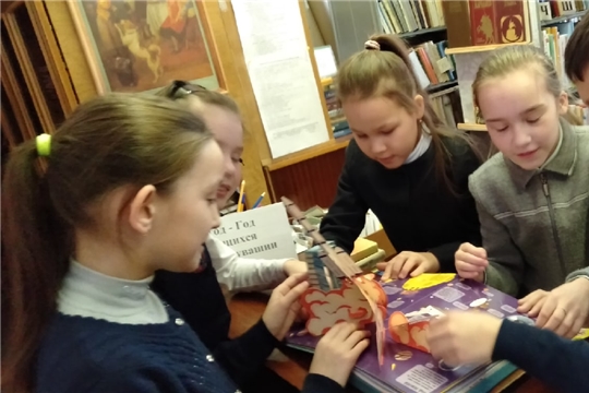 В Сятракасинской сельской библиотеке продолжается неделя детской книги.