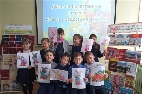 Час духовности «В ожидании Пасхи» в Ильинской сельской библиотеке
