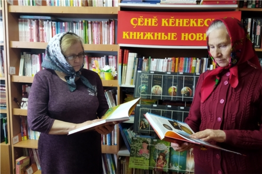 Библиофреш "Книжные новинки" в Орининской сельской библиотеке