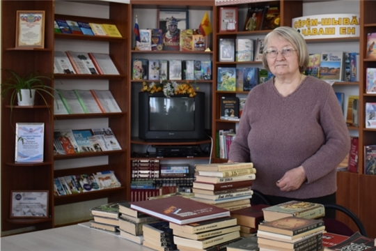 Книги в дар Кадикасинской сельской библиотеке