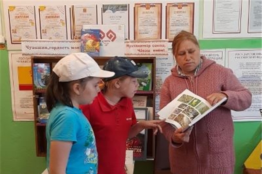 В Тойгильдинской сельской библиотеке работают книжные выставки о России и Петре Великом