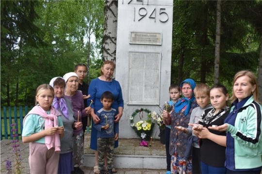 День памяти и скорби в д. Кадикасы