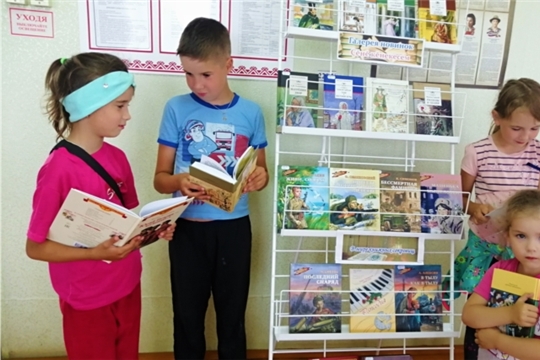  «Знакомьтесь – новые книги» в Кадикасинской сельской библиотеке